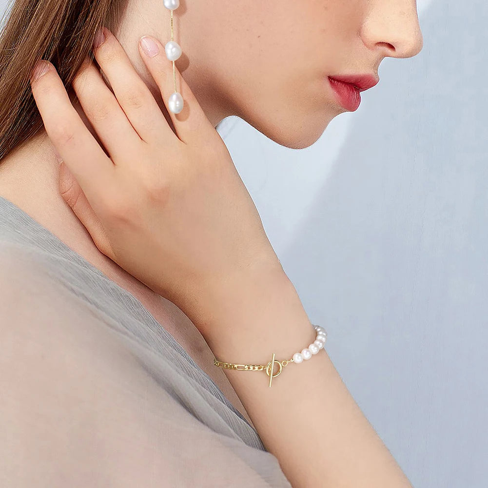 Armband Giulietta Verschluss-Detail - nickelfreies und bleifreies 925 Sterling Silber