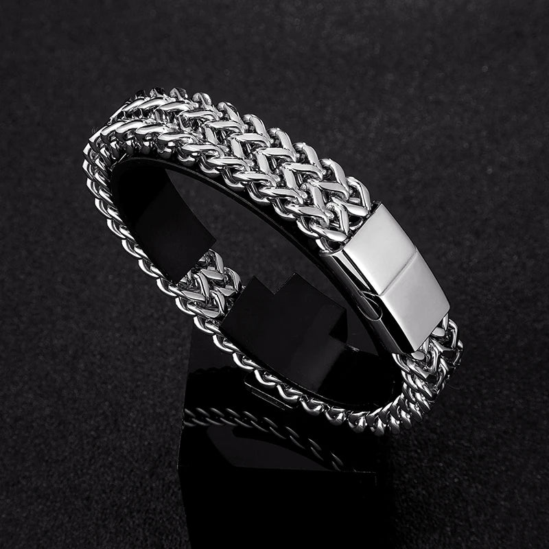 Armband Pulse in verschiedenen Farben - Gold, Silber, Schwarz, Retro