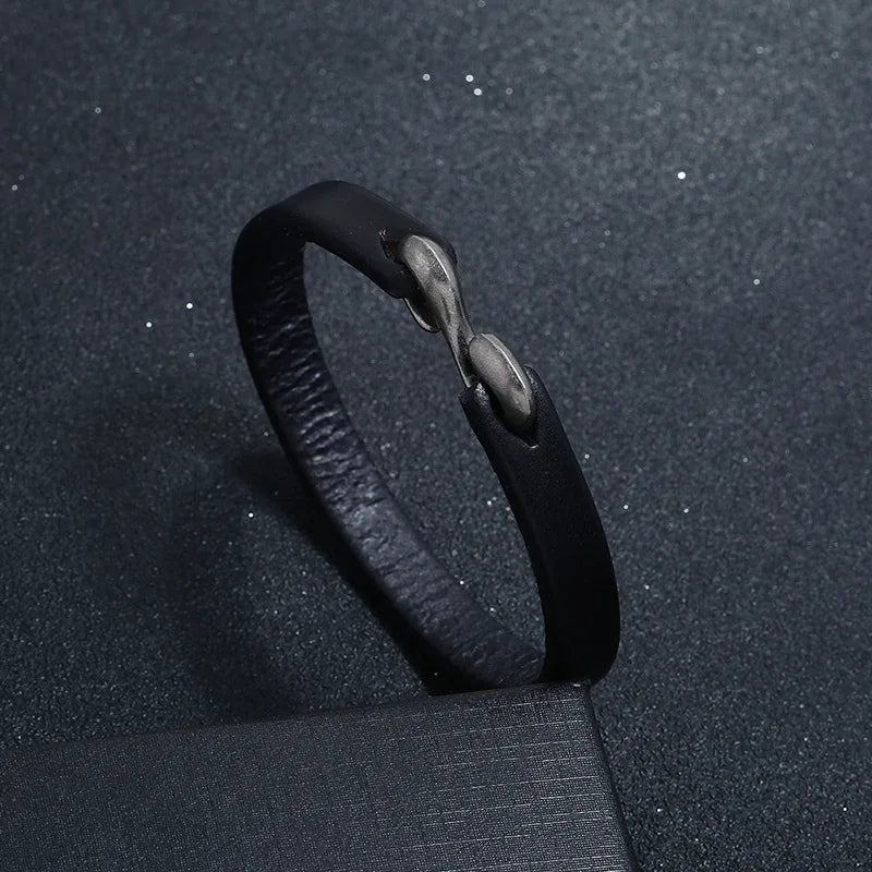 S-Hook Armband Geschenkverpackung Box Echtleder Schmuck elegant verpackt

