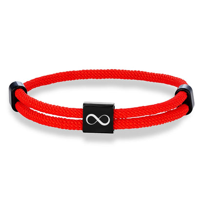 Armband Infinity Größendarstellung - 4mm breites Metallband